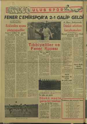    Sarılâcivertliler Fener'e verilen bir penaltı itirazlara sebep oldu Dün 19 Mayıs Stadında Fener. (o ğer bir gayretle bu...