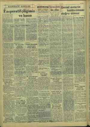    a ULUS 4/6/1949 l : i KATLA Yeni tren selerleri Genel evlerin - İ e U yo v0 5 Siyasi ve ideolojik 2 MN e e ies ediliyor...