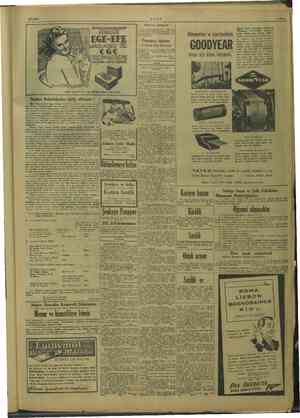    4/7/1949 ULUS DİKKAT, DİKKKAT ini lâstik mamuldtına ihtiyacınız GOODYEAR markasına inkü, GÖOD- Mübayaatınız ve...