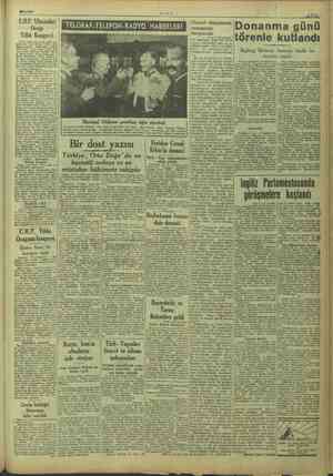    28/9/1949 CHP. ms Ke YİNE iyilik Küs sanlar ocağı yıllık kı ün #nat 20 de CHP, Du Fina bucağı Milletvekili Pr yl v baş Anka