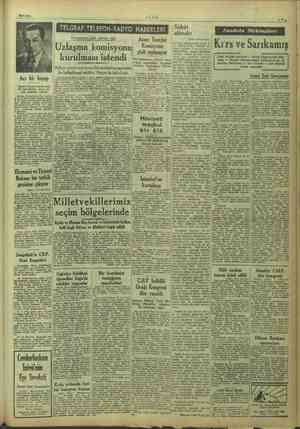      lungü uzun zaman. olduğu hastalıktan 7.9.1949 salı günü evinde donlar — arkadaşla- gözlerini vi ULUS #3 Süküt Anadolu V