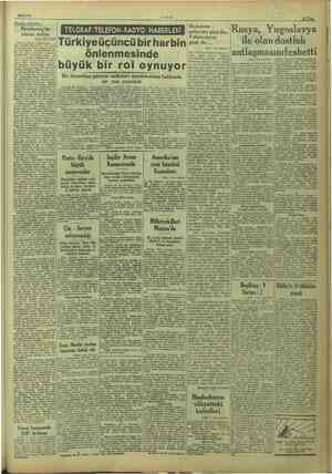    30/9/1949 Fransa mektubü: Strazbourg'da alınan netice Ren& HOUİLLE tos ayının başlangıcında, ra- zalculuk | akammdar haç ge