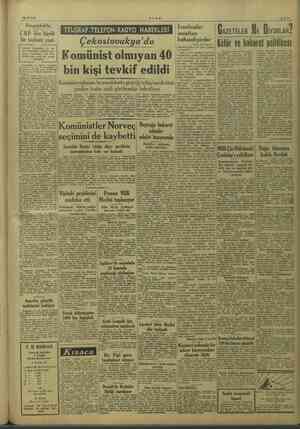    13/10/1949 ULUS mi— Zonguldak'ta CHP. liler büyük bir toplantı 1 yaptı ği leri; Hakknda Mi bulunduğu toplantı p: tililer