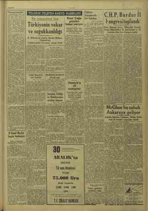    1/12/1949 ği ULUS Sü g 7 —... Li Yaraştıramadık ! MB Eğitim ie o) COİN e ayatında .H.P. Durdur e . aj Rus propagandasına