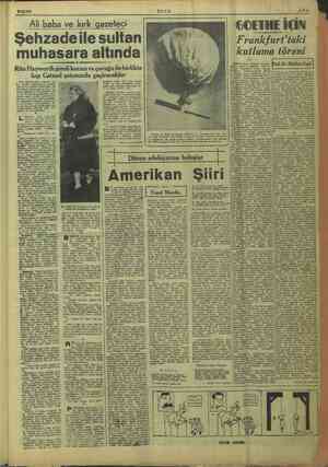  10-12-1949 Ali baba ve kırk gazeteci Şehzadeile sultan muhasara altında ULUS .i— Rita Hay ie Gstaad şatosunda geçirecekler