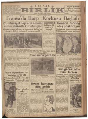    z v RE EEE g ULUSAL e Büyük Şefimiz olan Yugoslavya gazetec Adres: r İkinci Beyler sokağı 7 0, altı aylığı 400 kuruşl ilan