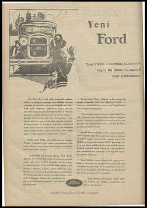    Veni Ford “Yeni FORD otomobilini kullanırket büyük bir itimat ve emniyet hissi duyacaksınıZ: Altı fren sistemi tabir edilen