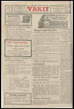  Gazetemizde çıkan yazı ve retim lerin bötün hakları mahfuzdur — SAYISI HER YERDE 5 KURUŞ — Türk mekteplerile faydalı...