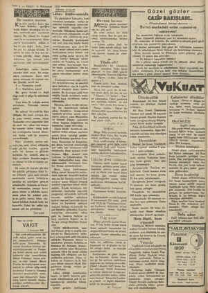    a” © » AN İ— 4 — VAKİ. 6 Künmsni 1930 SÜTUNLARDA İN A Pa Bir resmin manası Ki bilir şimdiye kadar kaç kere önünden ©...