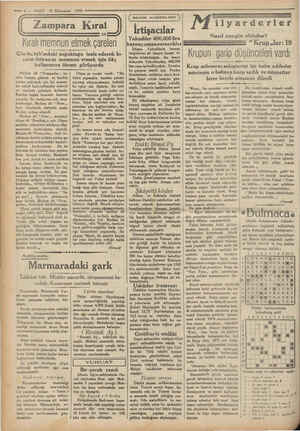    '——— 6 — VAKIT 21 Kânunsani 1930 Zampara Kıral Kıralı memnun etmek çareleri Gözde, tab'ındaki soğ soğukluğu ukluğu izale