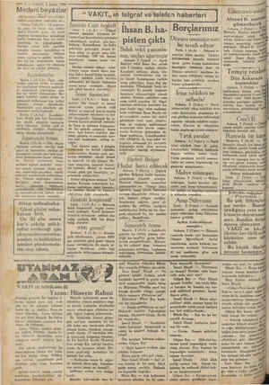    İ bakası ik “işlere ve muhasebe usulüne ait — 2 — VAKIT. 3 Şubat 1930 Medeni beyazlar Bir zenciyi dövduler,öldtr-...