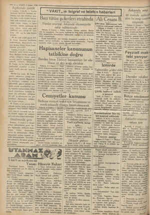    — 2 — VAKIT. 5 Şubat 1930 — İngilterede işsizlik » Londra, 3 (A.A) — Lortlar kamarası işsizlerin tazminat ala- bilmek. için