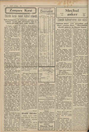    — 6-— VAKIT 18 Şubat 1930 - Zampara Kıral 54 Gözde kıralı nasıl kabul ederdi Tafta kumaşından bir kanapeye yaslanır, uzun