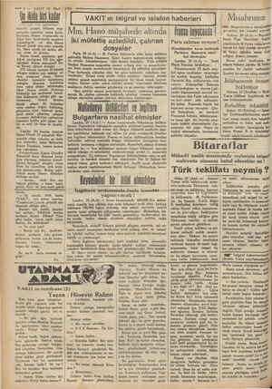    — 2 — VAKIT 26 Mart 1930 n On ikide biri Kadar | (Üst tarafı 1 nci sayıfamazdadır ) halarda çalışan, bilhassa meş-...