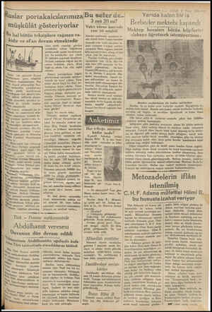  1930 — ——— maş 3 N'san N > VAKIT 2 - Yarıda kalan bir iş uslar portakalcılarımızalDu seter de.. müşkülât gösteriyorlar | vaki