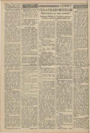    ——4 — VAK'T. 11 Temmuz 1936 WAR İlnsoliisiiili makula makalesi (/Emanetdeğil, ei VAKITın dünkü haftalık ilâ- vesinde İtalya