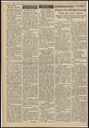  —4 — VAKIT. 19 Temmüz 1936 ERİTEN >T EN SEYAHAT Günün siyaseti: —— — İki ateş arasında B' günlerde Fransız matbu- atı...