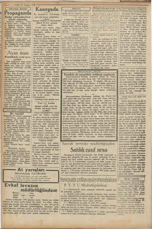    TEE AEP 7 - 6 — VAKTT 21 Temmuz 1930 Propaganda Ruslar radyodanda is- tifade ediyorlar Berlinden bildiriliyor : Gazet ve