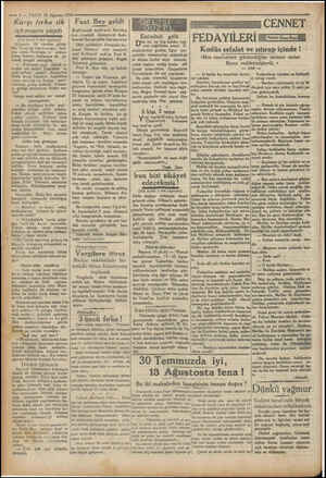  o 4 — VAKIT 18 Ağustos 1930 — Ne” — Karşı fırka ülk ıçtımaını yaptı (Üst tarafı 1 inci sayfada) Içtimada ilk esasları görüş-