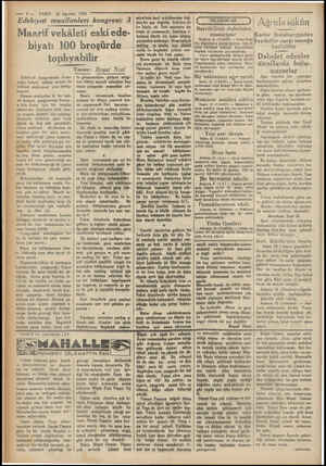  —2— ği VAKIT 22 Ağustos 1930 —— Edebiyat muallimleri kongresi: 3 » Maarif vekâleti eski ede- biyatı 100 broşürde “...