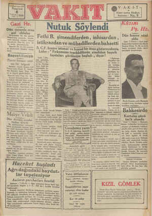    Pazartesi 9 anca ay Eylül j 1930 Dün sarayda meş- gul oldular Reisicümhur Hz. dün gündüz Dolmabahçe sarayında dairele-...