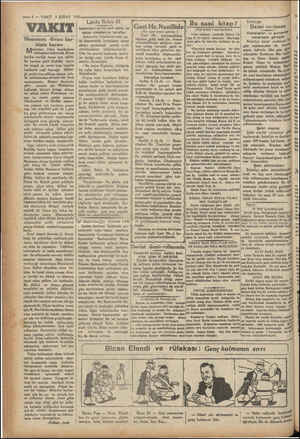  — 4 — VAKIT 5 ŞUBAT 1931 VAKIT “Menemen divanı har- binin kararı enemen irtica hareketinin elebaşıları hakkında divanı harbin