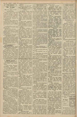    — 10 — VAKIT 1 MART 1931 Polis haberleri iki kaza —ğ..—.—.. Beş kişi ağır surette yaralandılar Dün iki feci otomobil kazası