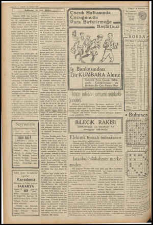  — 10 — VAKIT 16 NİSAN 1931 Mahkeme ve İstanbul 4 üncü icra memurluğundan Tamamı (650) lira kıymeti İ muhammeneli Karagümrükte