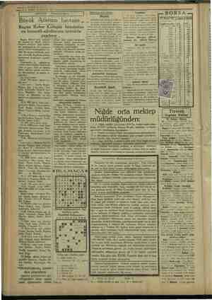    .6— Z VAKIT 29 29  MAYAS 1931 - İİ SPOR Haberleri TN | feci oi halde ülulü münasebetile gerek (1-77 İni 331 |. dışa |...