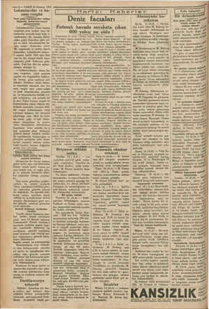    —4-— VAKIT 16 Haziran 1931 Lokantacılar ve ka- zanç vergisi Yeni şekil lokantacıları telâşa düşürdü, Ankaraya heyet...
