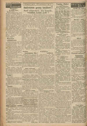    m PE e MR ÇE SM — 4— VAKIT 22 Haziran 1931 GÜNÜN ——— IŞARETLERİ Kangren ! Bir gazetö haberi Bir gazete haberi: “Mustafa...