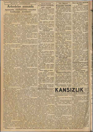  — 4 — VAKIT 30 Haziran 1931 HARiCi HABERLER Arbedeler arasında ispanyada cümhuriyetçi sosyalist koalisyonu kazanıyor Madrit,