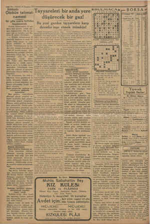  Bar ei . 10 VAKIT 16 Temmuz 1931 Otobüs talimat- namesi iki gin sonra tatbike başlanacak Otobüs talimatnamesi iki gün senra