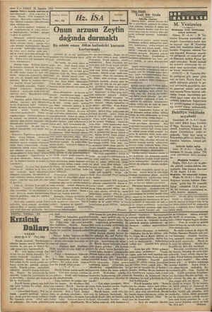  — 2— VAKIT 22 Ağustos 1931 hâmilen, Türkiye hududu üzerinde yer leştirilmişlerdir. o Kilis ermeinleri A- zerde, Birecik, Urfa