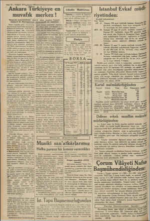  — 10 — VAKIT 29 Teşrinsani 1931. Ankara Tü “muvafık rkiyeye en merkez ! Geçende memleketimizi ziyaret eden meşhur Yunanlı...