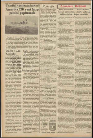  ma EŞE EŞ LA hk 5 Künunusani 1933 Tahdidi teslihata bakın! Amerika 120 yeni harp gemisi | yaptıracak gr m Vaşington, 4 (A.A)