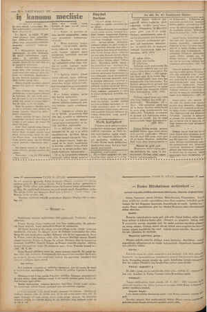  VAKIT 10 MART 1937 iş em mecliste ( Uis taralı Lin sciayfada | ka para olarak verilecektir. Ma- den ocaklarındaki ameleler
