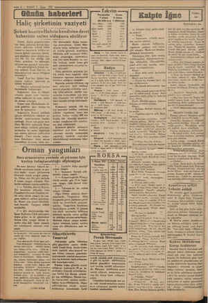    —— 4 — VAKIT 7 Nisan 1932 Haliç şirketinin vaziyeti Şirketi hayriye iyeHalicin kendisine devril haberinin ası!sız olduğunu