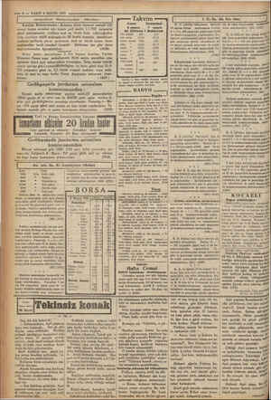    liplerin mezkür gün ve saatte komisyona müracaatları. — 6 — VAKIT 6 MAYIS 1932 istanbul Belediyesi  ilânları Kadıköy...
