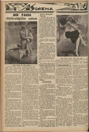    — 6 —VAKII 17 MAYIS 1932 ————— ——— —  :--—— BIR FACIA öldürdüğüm adam Silvia Sidney ile Filip Holmes Amerikanm.en büyük...