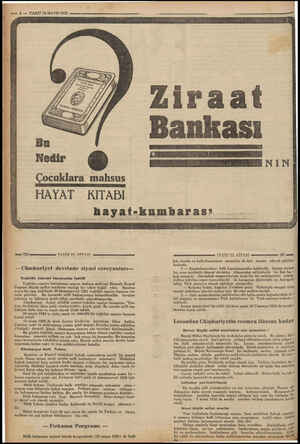  HAYAT KITABI. — 764 mını TARİH EU KİTART —Cümhuriyet devrinde siyasi cereyanları— Teşkilâtı esasiye kanununda tadilât...