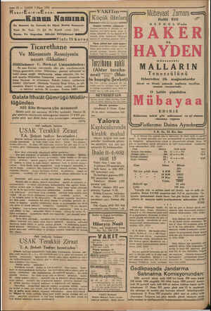    re — 12 — VAKIT 7 Nisan 1932 ReşarEnısınE seri ' Kanun Namına Bu Senenin En Kudretli, En Güzel Realist Romanıdır Iinalı Bir