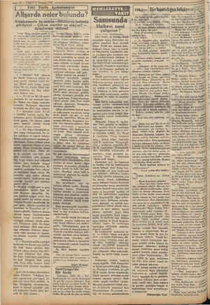   A ANN > 10 — VAKIT 21 Temmuz 1932 Pİ Alişarda neler bulundu? Araştırmada üç nokta—Hititlerin isabetli | görüşleri — Çıkan