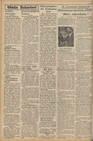    e A A — 4 — VAKIT 25 Temmuz 1932 Hmmm ta ii la yani maa öneki admin s yi Di zamane ze Nİ Bütün güreşçileri- Günün Haberleri