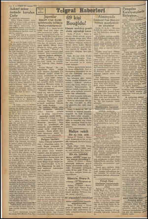  — 2 — VAKIT 28 Temmuz 1932 Askeri müze önünde kurulan Çadır ğer tenkitlerde bulunmuştur. Doktor Vilhelm Feldman ismini...