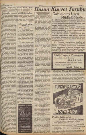  20 Teğrinisani 1932 K — al ka inhisarlar umum müdürlüğünden: aşabahçe fabrikamızın iştetme hususatila tesisatının tamirine