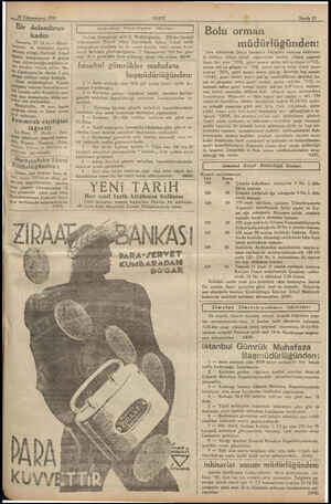    —— 18 Könunuevvel 1932 Bir dolandırıcı kadın Istanbul Belediyesi ilânları Feykoz Kaymakam ve B. Ş. Müdürlüğünden : 500 lira