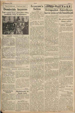  İ a ea m a nr 20 Kününuevvel 1932 leket Haberleri vaar enset var ves arasan Mem Demircide heyecan Yerli malına karşı...