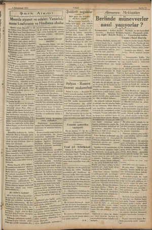      İLE 4 Kâpunusani 1933 < (şark Âlemi | Mısırda siyaset ve adalet: Yuvarlak masa konferansı ve Hindistan ahalisi soğuklar