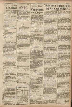    vuik N v OLE ; —16 Kânunusmni 1933... AAKli'ım edebi tefrikası a CANIM AYŞE U Selâmi Izzet endi. | sahip ölmânın yegâne...